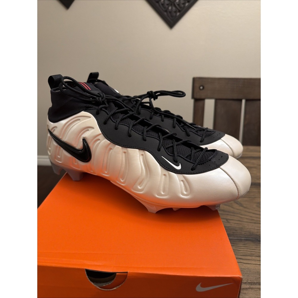 Nike Vaporposite Pro Football Cleats Pearl White Black HM6870 Size 16 …F1